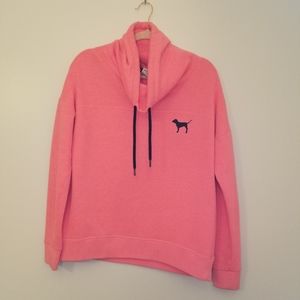 Hot pink PINK hoodie